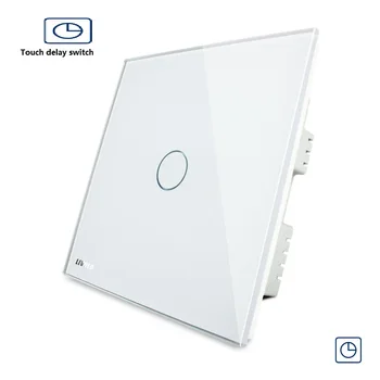 

86 Time switch touch delay switch type 86 wall switch toughened glass panel