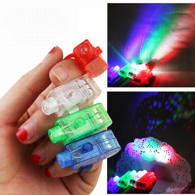 500-stuks-partij-Gratis-Verzending-LED-Vinger-Licht-Laser-Vinger-Balken-Balks-Ring-Torch-Voor-Party