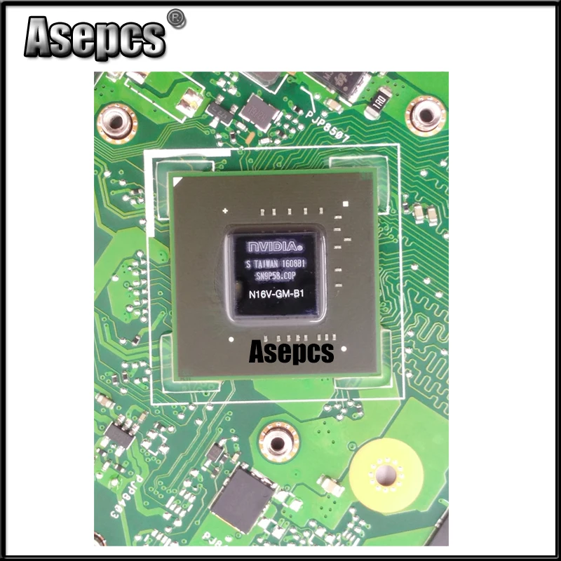 Asepcs N3540 Процессор X550MJ GT820M 2GB системная плата X550MD REV 2,0 для ASUS X550M X552M Y582M X550MD X550MJ материнская плата тесты Ok