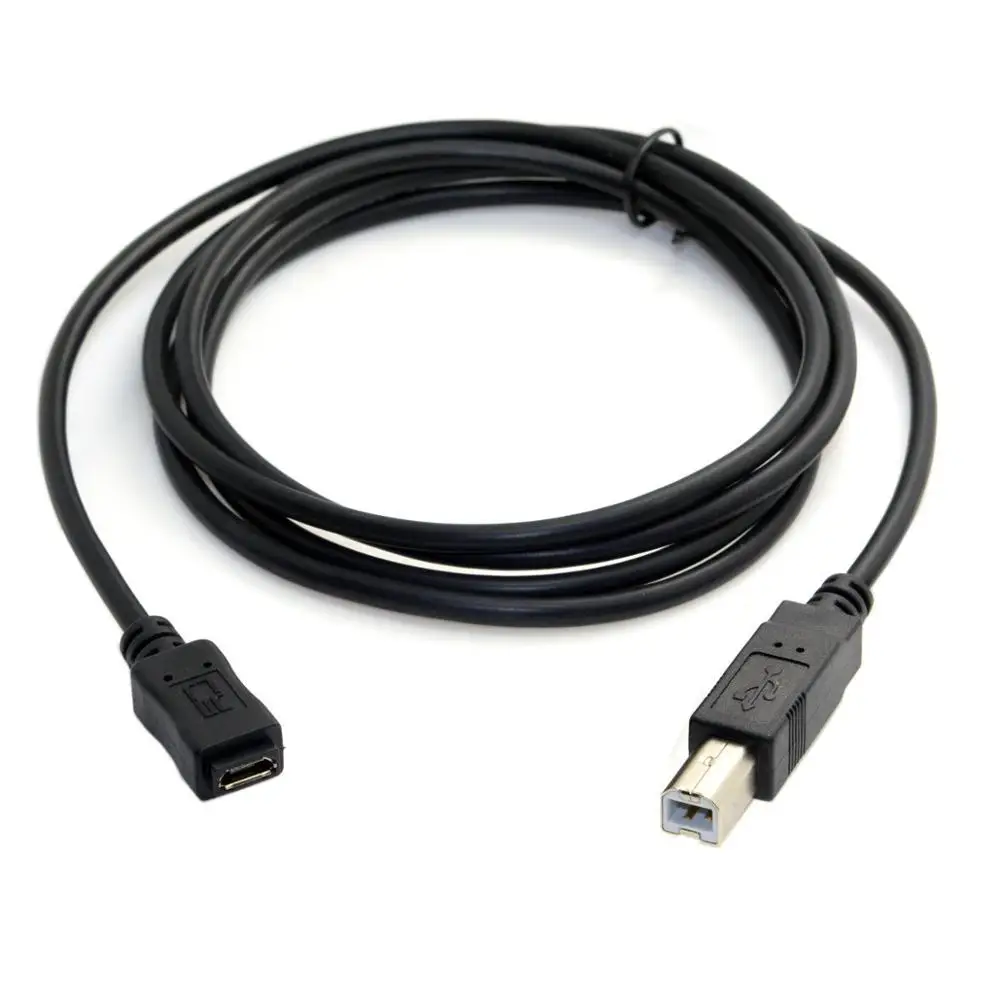 Кабель Micro USB для стандартного USB 2,0 B кабель для передачи данных 1,5 м для жесткого диска