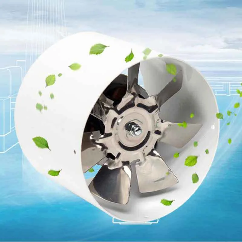 

4100MM Inline Ducting Fan Booster Air Cooling Filter Vent Exhaust Blower Fan