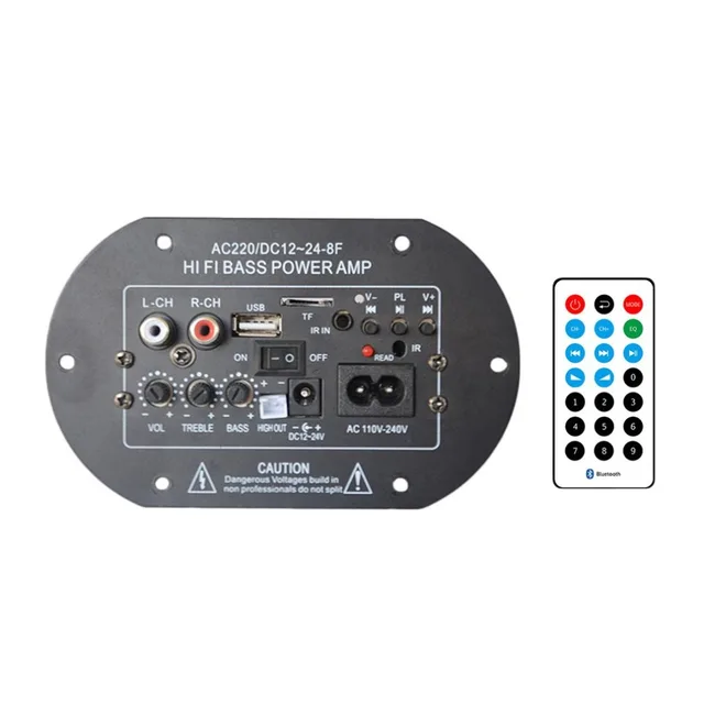 Special Price Car Vehicle Bluetooth HiFi Bass Power AMP Stereo Digital Amplifier Mainboard Support USB TF Card with Remote EU Plug Special Price Car Vehicle Bluetooth HiFi Bass Power AMP Stereo Digital Amplifier Mainboard Support USB TF Card with Remote EU Plug