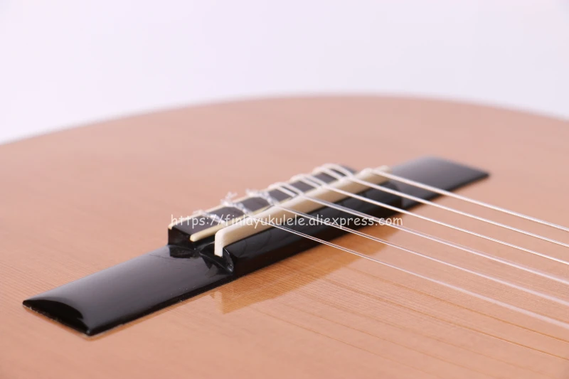 Finlay 39 inch Handmade Spanish guitar,With SOLID Cedar Top/Rosewood,with Nylon string,electic classical guitarras+hard case