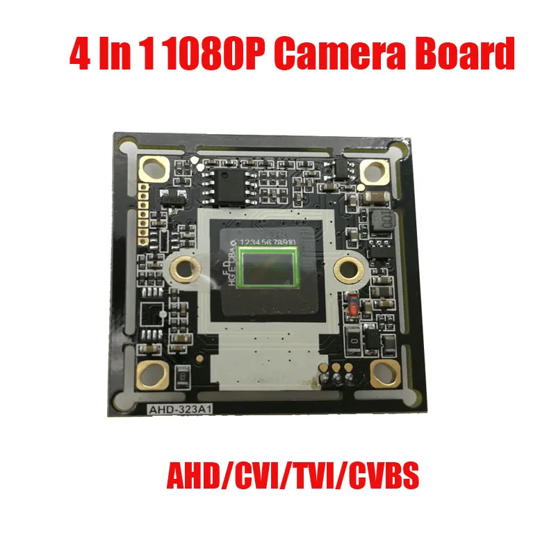 Бесплатная доставка 4 в 1 AHD TVI CVI CVBS 2MP 1080P IMX323 CMOS + 2441H DSP печатная плата системы