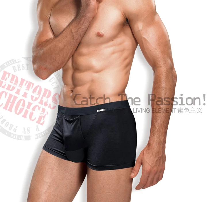 

Special Offer Men's Modal Patent Positioning Boxer Solid Size L XL