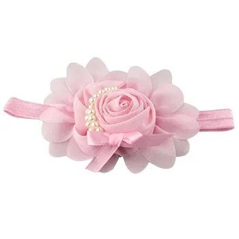 

2x Precious Strange Charming Princess Angel Girls Baby Pearl Flowers Headband Diadem