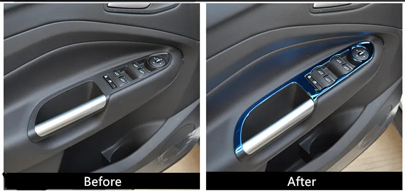 Межкомнатные двери стеклоподъемник кнопки переключения рамка для Ford Kuga 2013 4 15 16 17 AAA116