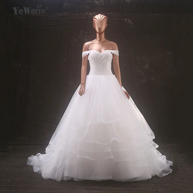 Beach Wedding Dress 2018 Yewen Off Shoulder Ball Gown Sweetheart Beach Wedding Dress 2018 Yewen Off Shoulder Ball Gown Sweetheart Lace Up Bridal Gowns Dresses