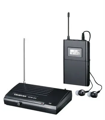 

Original NEW Takstar wpm-200 UHF Wireless Monitor System In-Ear Stereo Wireless earphones in ear Transmitter&Receiver Set