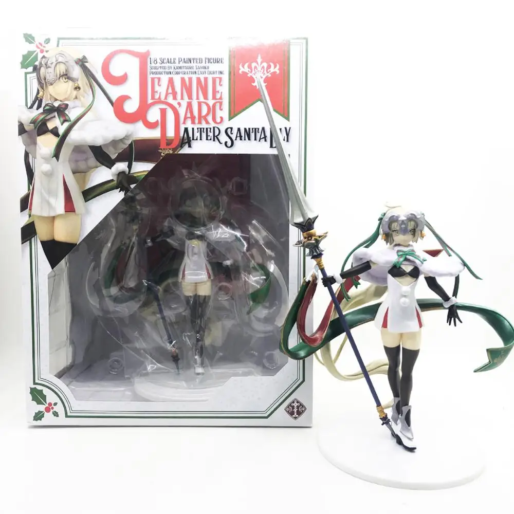FGO Fate Grande Order Anime Lancer JEANNE D'ARC Alter Santa Lily Ver. PVC Action Figure Collectible Model Doll Toys Gift (9)