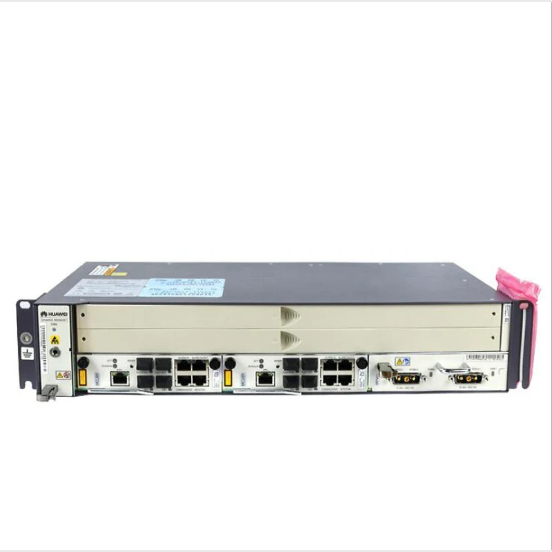 Huawei 19 дюймов GPON OLT MA5608T DC 1* MPWC мощность Оптический Терминал 1* MCUD плата управления 8 портов GPBD сервисная плата с C+ SFP