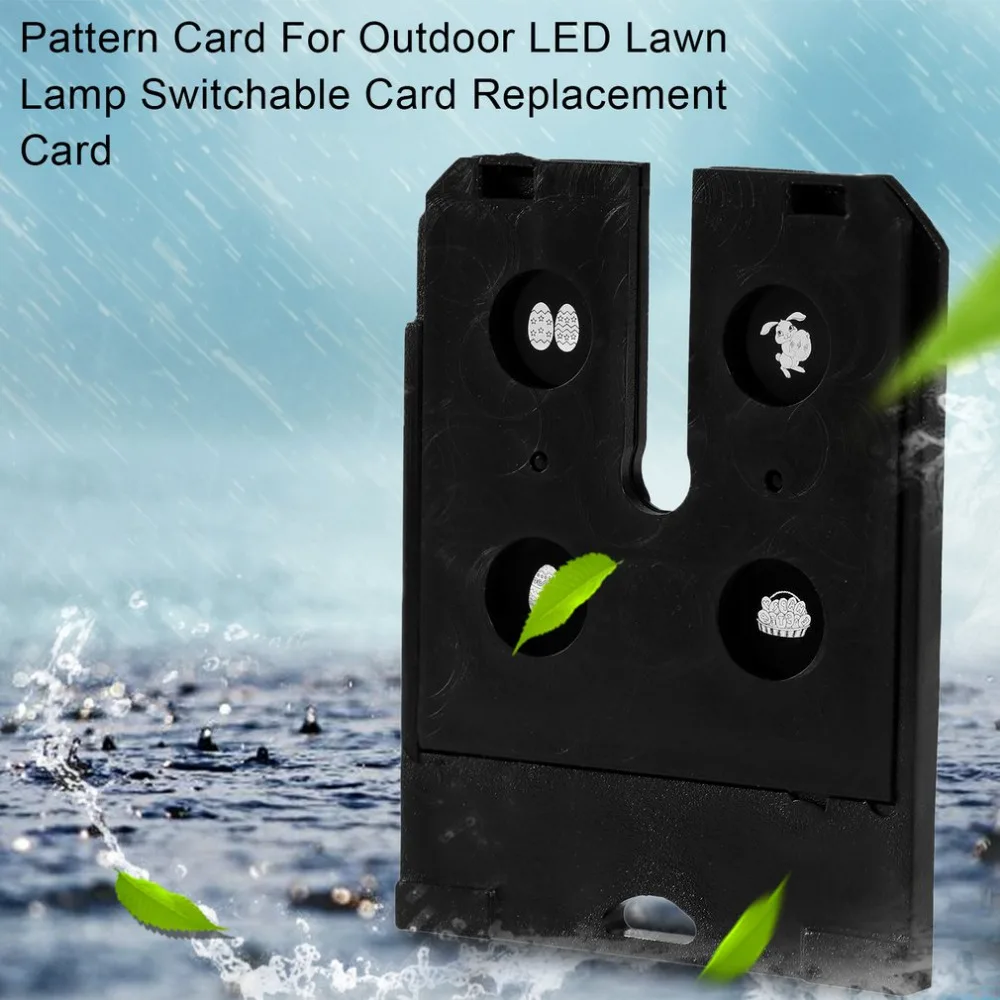 

Pattern Card For Outdoor LED Lawn Lamp Switchable Replacement Pattern Change Card Party Decoration Card Only