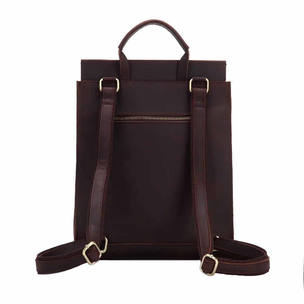 Weibliche Aus Crazy Frauen Tasche Teenager Echtem Schulter Männer Große Ms8904 Leder Schule Horse Einfache Mode Rucksack Kapazität Männlichen 6557qfSx