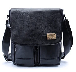 YESETN сумка Лидер продаж лучший продавец брендовая Высококачественная Мужская сумка мужская сумка-рюкзак сумка через плечо винтажная сумка - Цвет: black