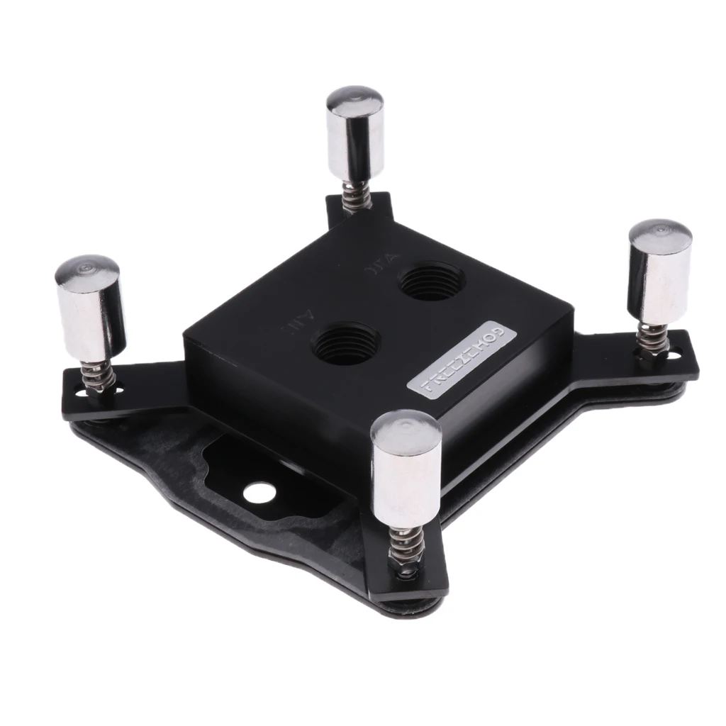 MagiDeal PC CPU Water Cooling Block Waterblock Copper Base Cool Inner Channel