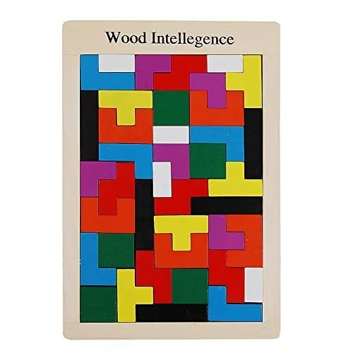 YiTao (TM) деревянная Tangram Jigsaw Tetris Puzzle Toy обучающая игра (40 шт.)|toy lipstick|toys heroestoy box the game |