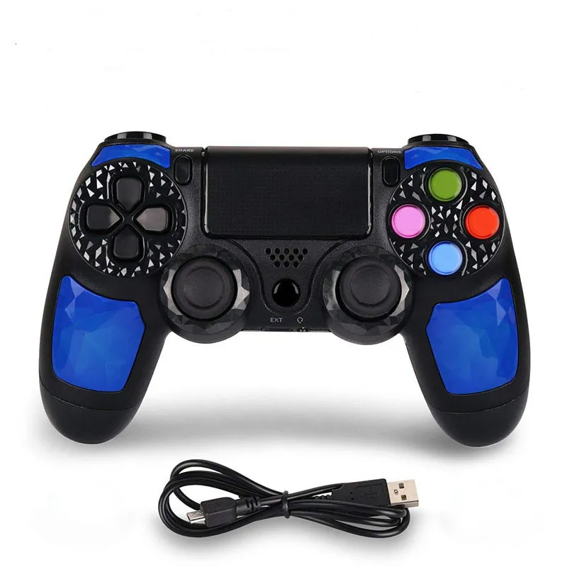 Для PS4 контроллер Беспроводной для Bluetooth игровой джойстик Dual Shock Вибрационный