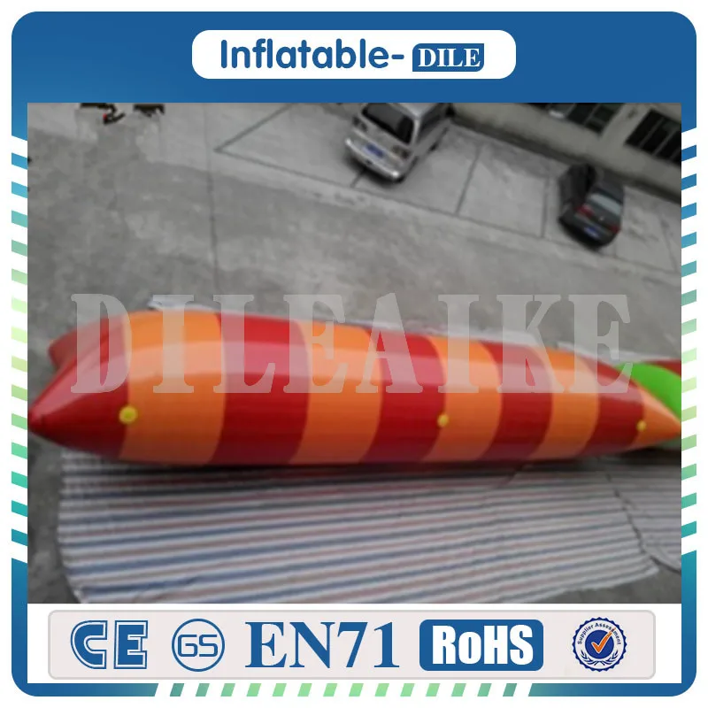 High quality 8m*3m inflatable water jumping bag/ air blast blob/ large cushions for game |