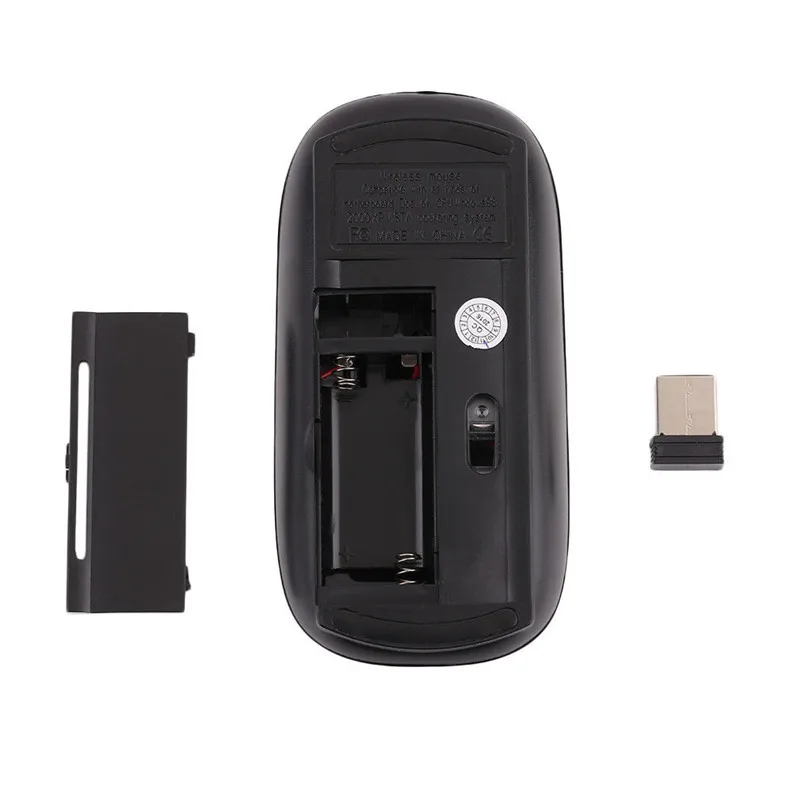 BinFul 2.4G Gaming Mouse Gamer Wireless Mice Ultra-thin Mouse USB Receiver Ratones PC for Laptop Notebook PC Desktop Computer BinFul 2.4G Gaming Mouse Gamer Wireless Mice Ultra-thin Mouse USB Receiver Ratones PC for Laptop Notebook PC Desktop Computer