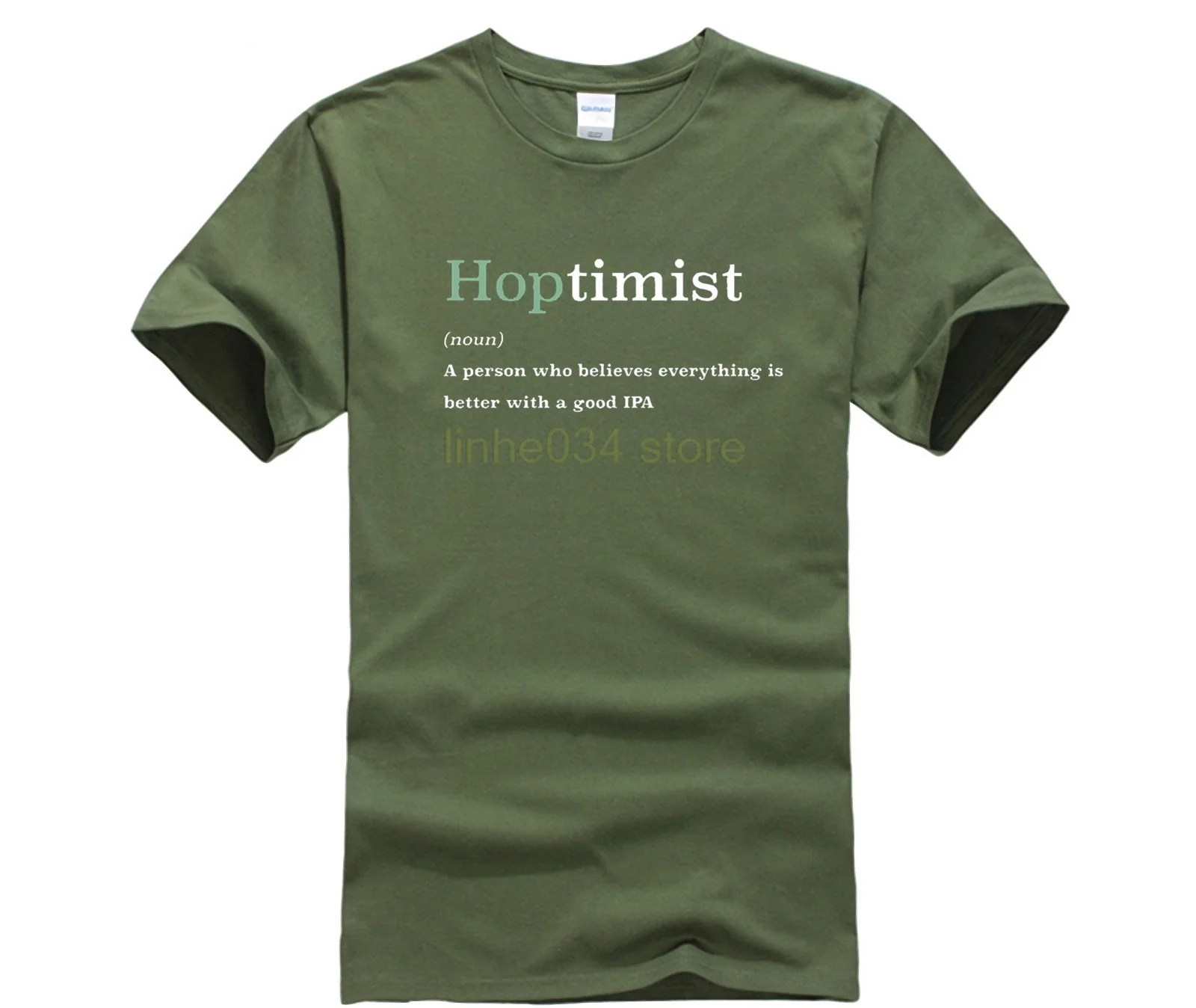 Hoptimist definition забавная футболка для любителей пива и IPA|Футболки| |