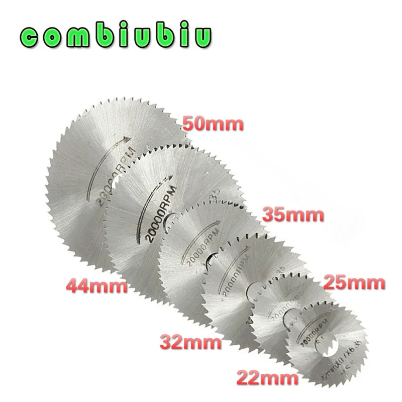 

7Pcs HSS Rotary Tools Circular Saw Blades Cutting Discs Mandrel Cutoff Cutter Power Tools Multitool Christmas Gift