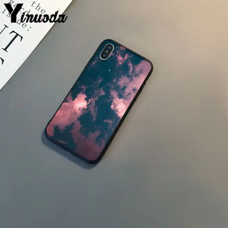 Sky white clouds sea moon beautiful fashion flower