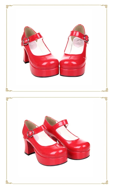 Japońskie buty Lolita 7 5cm gruby obcas gruby platforma królowa czółenka mary jane tanie i dobre opinie Angelic imprint Mary janes Wiosna jesień Wysoka (5 cm-8 cm) Party Pasek klamra WOMEN Classics Okrągły nosek 3-5 cm Pompy Japońskie buty Lolita 7 5cm gruby obcas gruby platforma królowa czółenka mary jane tanie i dobre opinie Angelic imprint Mary janes Wiosna jesień Wysoka (5 cm-8 cm) Party Pasek klamra WOMEN Classics Okrągły nosek 3-5 cm Pompy