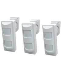 3 шт. беспроводной двойной PIR Датчик 433 МГц инфракрасный детектор движения, сигнализация Pet Immune sensor s для GSM/PSTN домашняя охранная сигнализация