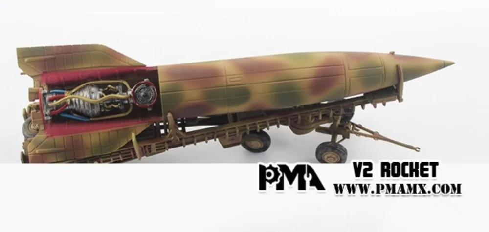 1/72 PMA Германия V2 ракета собранная Готовая модель# P0324