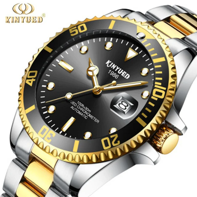 Высококачественные спортивные автоматические часы, мужские роскошные брендовые водонепроницаемые механические часы, мужские полностью Стальные наручные часы, Montre Homme Reloj - Цвет: 4