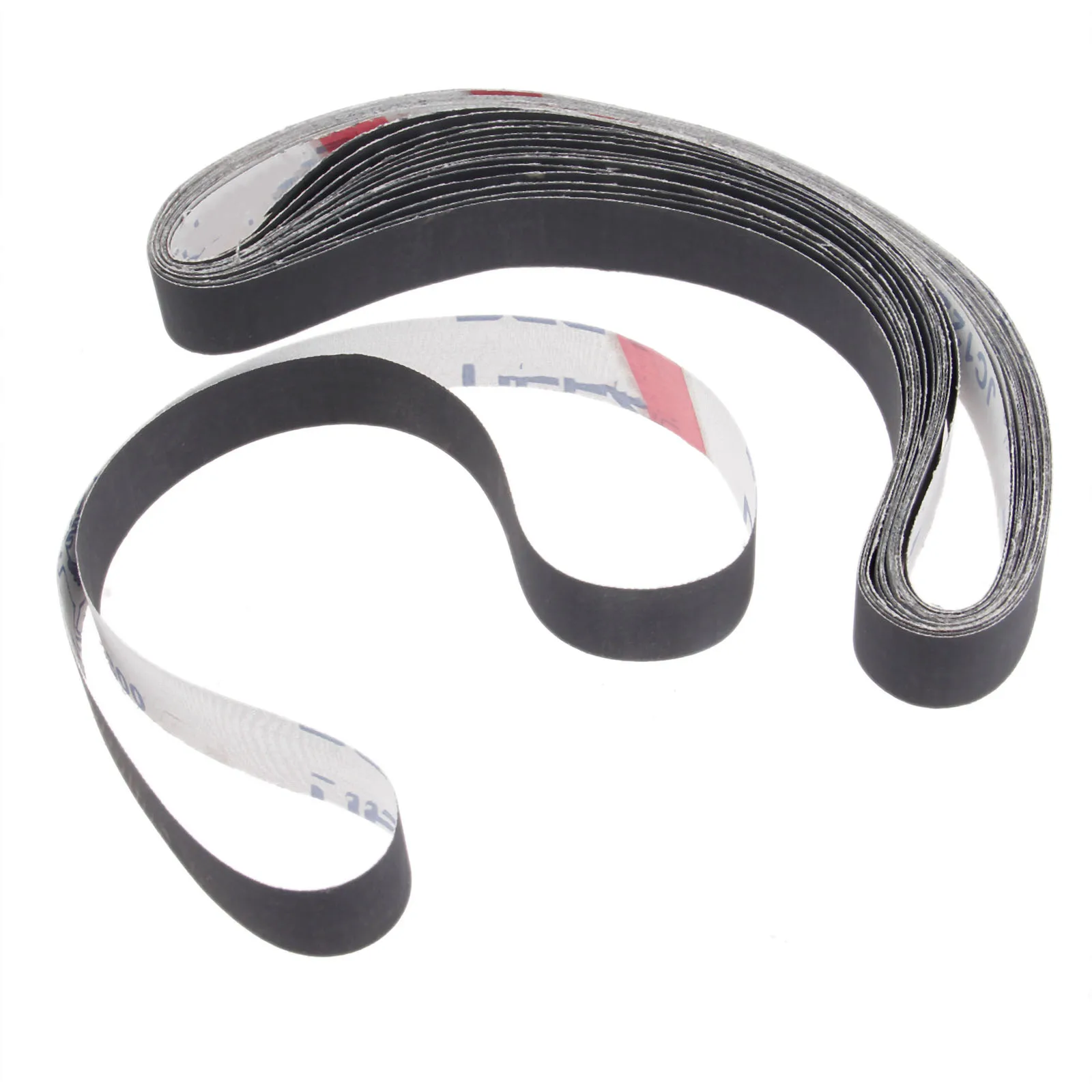 DRELD 15Pcs 760*25mm Grinding Sanding Belts Grit 600 800 1000 Belt