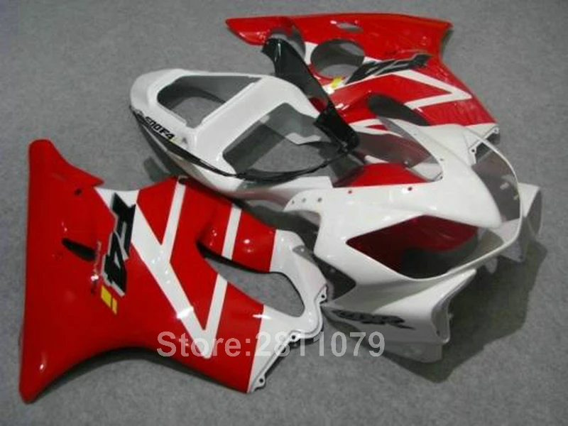 Литьевая пресс форма 100% подходит для Honda CBR600 F4I 01 02 03 комплект бело красных