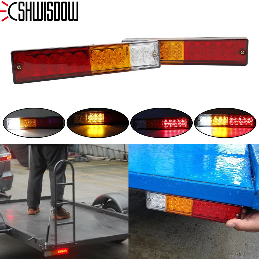 2 шт. 20LED авто Стоп задний тормоз заднего хода светильник поворота Индикатор 12V 24V