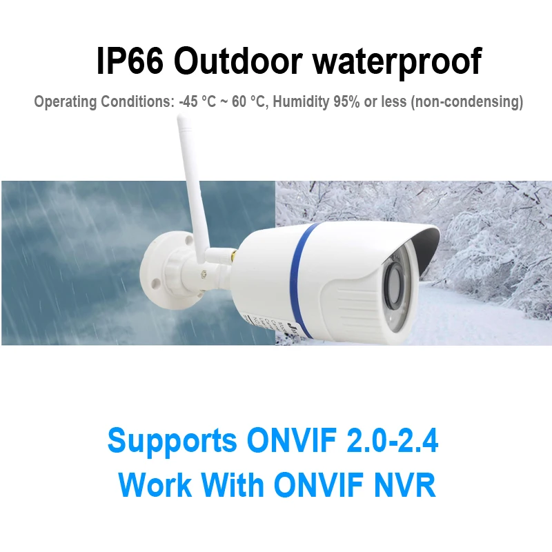 Ip Camera Wifi 1080P Outdoor 960P 720P Cctv Security Video Wireless Onvif 2mp Surveillance Audio Ipcam Night Vision Home Camera