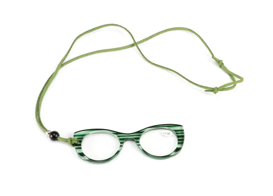 Iboode Новые портативные женские очки для чтения, кошачий глаз, Висячие на шее, очки для чтения, женские+ 1,0 1,5 2,0 2,5 3,0 3,5