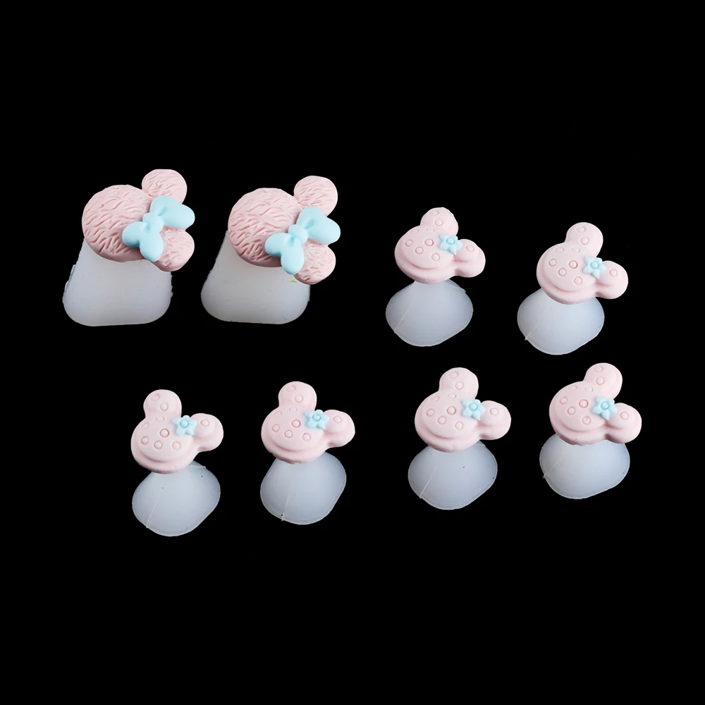 

8pcs/Lot Soft Silicone Toe Separator Foot Finger Divider Form Manicure Pedicure Care Nail Art Tool Flower Holder Accessory