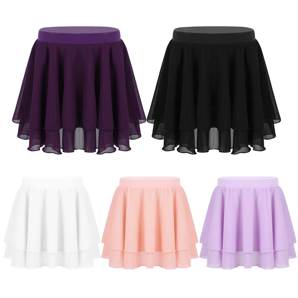 CHICTRY Girls Children Basic Boy Cut Low Rise Short for Dance Sport or Under Dress//Skirt Shorts