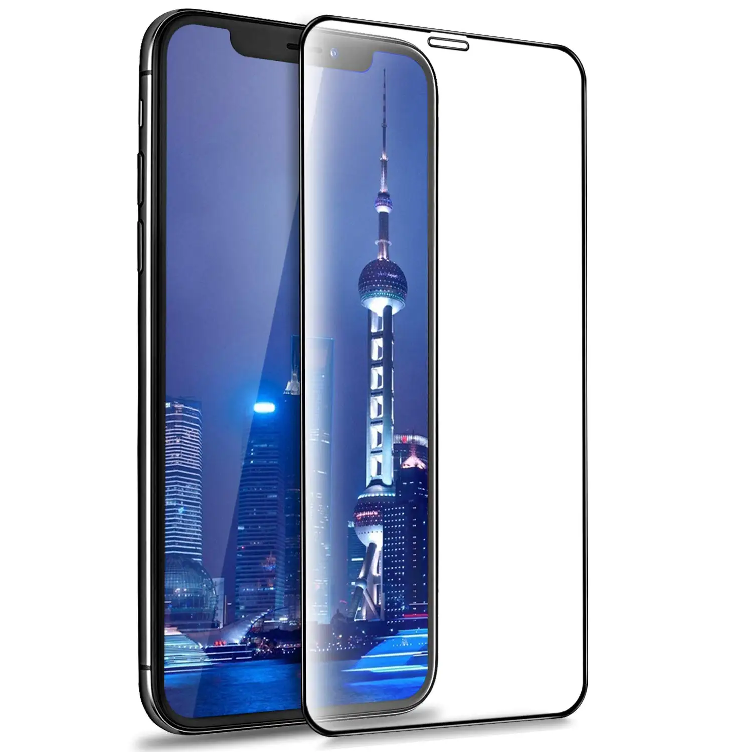 

3D Tempered Glass For iPhone X XS Max XR 7 6 6S 8 Plus Screen Protector Full Cover 9H Protective Glass