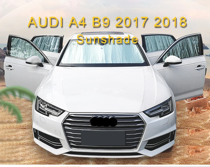 Для Audi A4 A5 S4 S5 B9 лобовое стекло автомобиля солнцезащитный козырек УФ Защита занавеска солнцезащитный козырек боковое окно сетка пленочный козырек