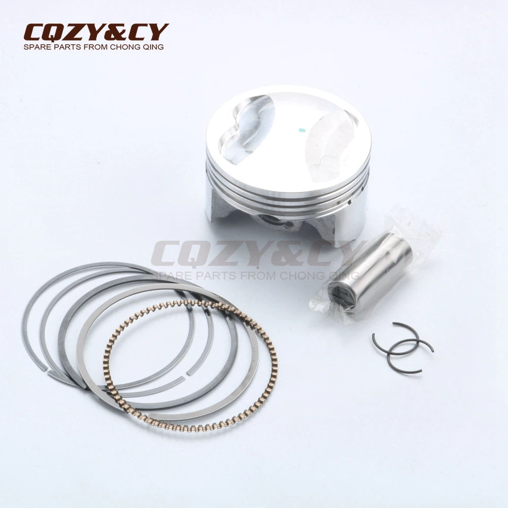 

4 Valves 61mm / 63mm 15mm Big Bore FORGED Piston& Piston Ring for KYMCO G3 G4 V-Link GP 125 Agility 150 Super 8 150 4V