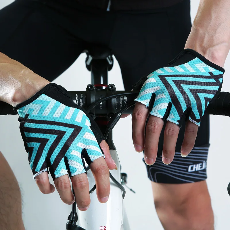 Q367 Cycling font b Gloves b font Mountain Road Bicycle Shockproof Breathable Sleeveless Pink Women s