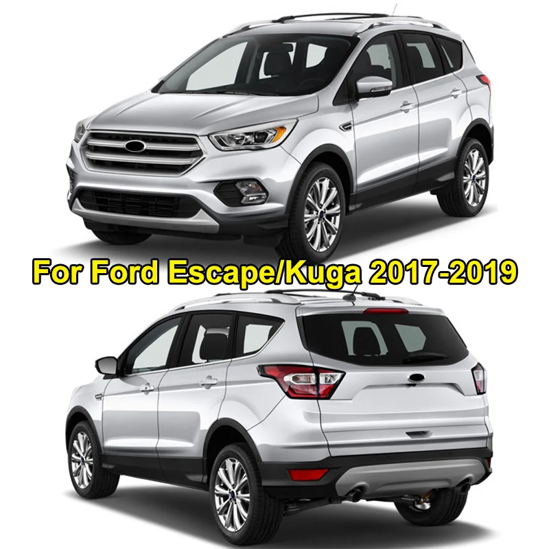 Хромированный светильник для Ford Escape Kuga, панель переключателя переменного тока, крышка на вентиляционное отверстие, декоративная ручка, аксессуары для стайлинга автомобилей