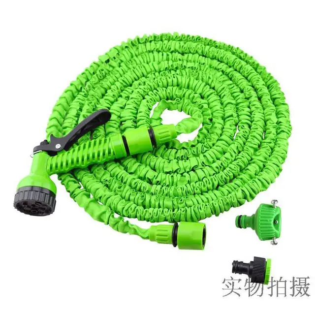 expandable garden hoses. 25ft expandable garden hose irrigative magic water telescopic pipes with multi-purpose nozzle hoses