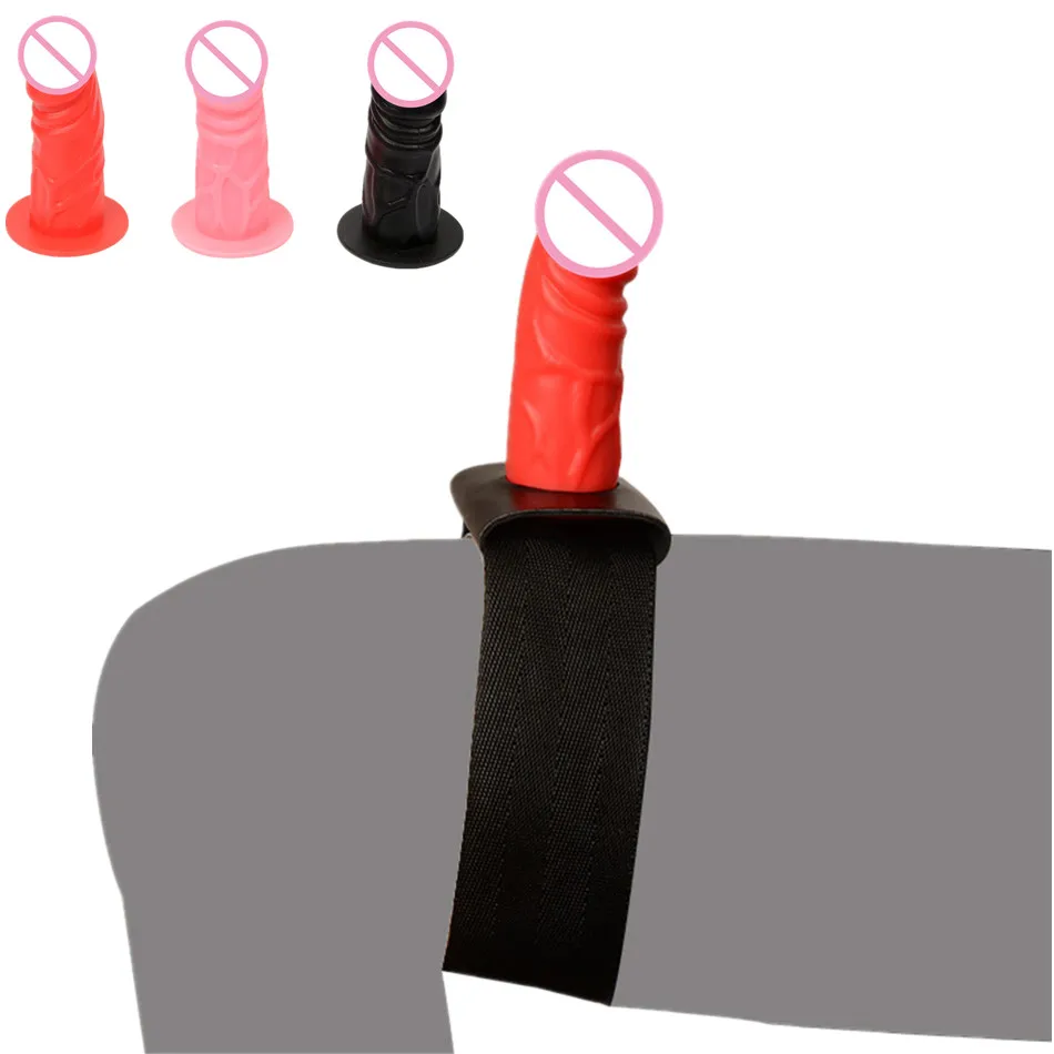 Sex Products Silicone Dildo Harness Strapons, Vibrator Strap on Dildos, Fake Penis for Sex Game, Sex Toys Dildo for Female ST423
