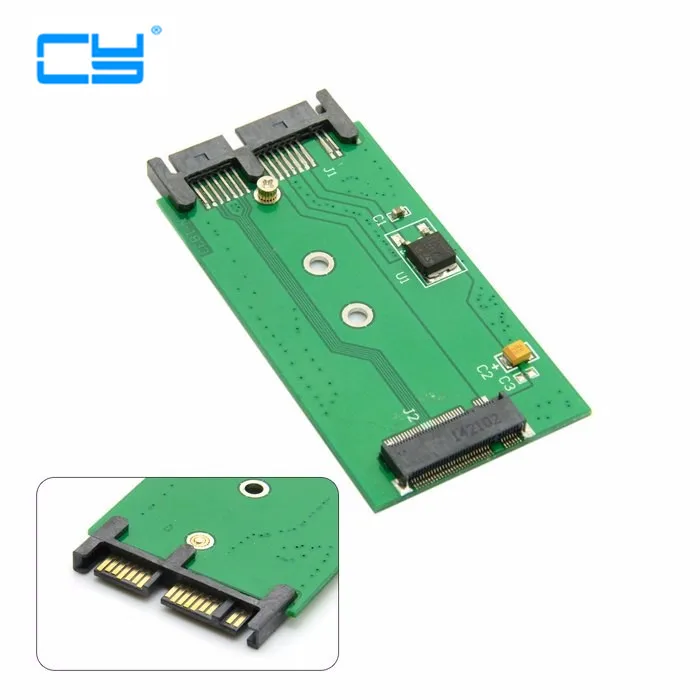 Mini PCIE pci e pci express 2 Lane ssd M.2 NGFF SSD to 1.8" Micro SATA