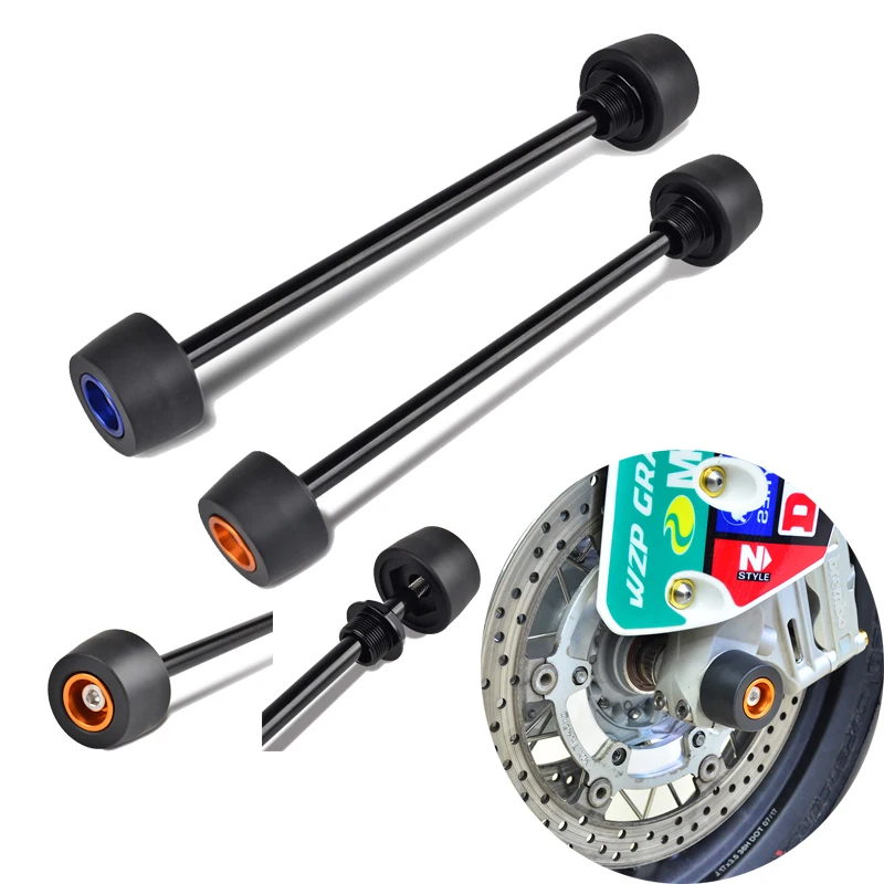 

Front Wheel Axle Fork Crash Wheel Slider Protector For KTM 690 Duke 2008-2016 2017 2018 SMC 690 R Supermoto Motorcycle