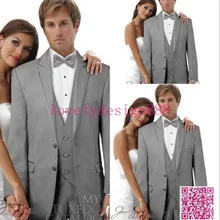 Модный мужской деловой мужской костюм, Свадебный Мужской тонкий костюм, 2 пуговицы, Лучший мужской костюм(куртка+ брюки+ галстук+ жилет