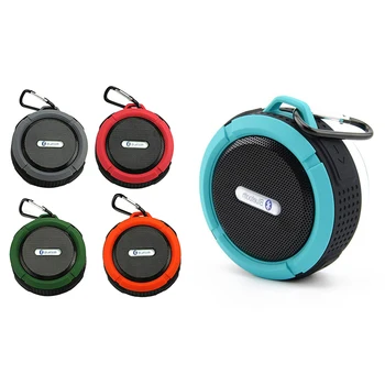 

Portable outdoor bicycle mini C6 wireless Bluetooth speaker waterproof IP 65 wireless speaker for Iphone Samsung millet phone