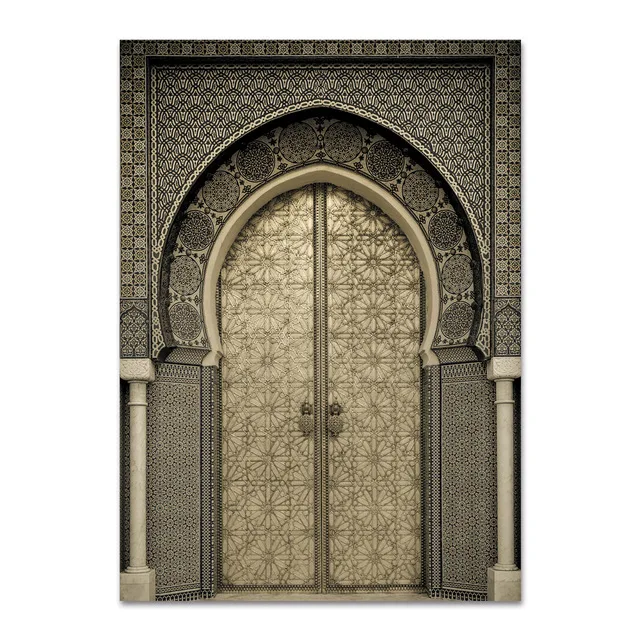 Modern-Art-Wall-Ancient-Gate-Morocco-Canvas-Painting-Posters-Artwork-Pictures-Printed-for-Living-Room-Bathroom.jpg_640x640