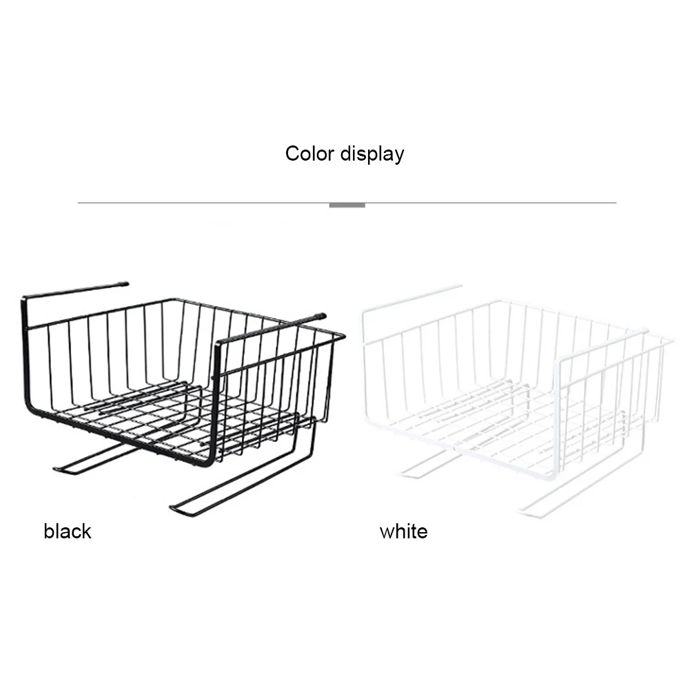 

Storage Shelf Cabinet Stand Tiered Storage Shelf Kitchen Cabinet Bedroom Hanging Basket HTQ99